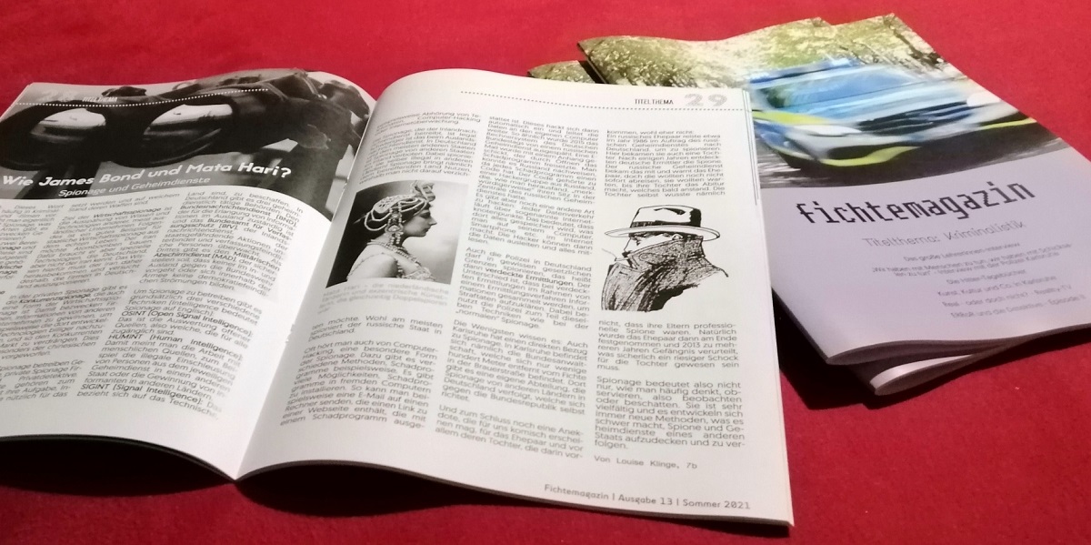 Die 13. Ausgabe des Fichtemagazins ist da! 